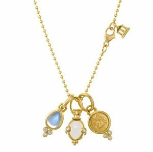 TEMPLE ST. CLAIR 18KY Charm Necklace